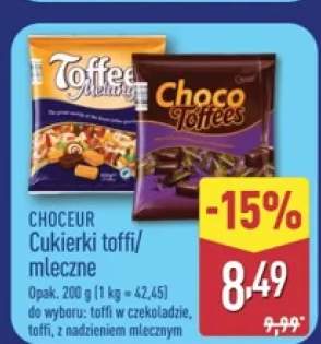 Cukierki toffi w czekoladzie Choceur Toffee Melange