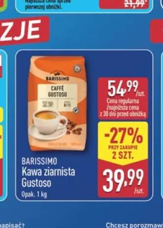 Kawa ziarnista Gustoso Barissimo