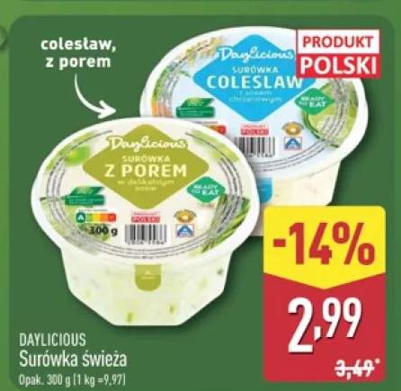 Surówka świeża Daylicious z porem