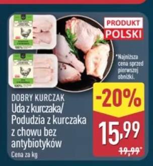 Uda z kurczaka/Podudzia z kurczaka z chowu bez antybiotyków Dobry Kurczak