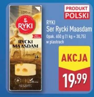Ser Rycki Maasdam w plastrach Ryki