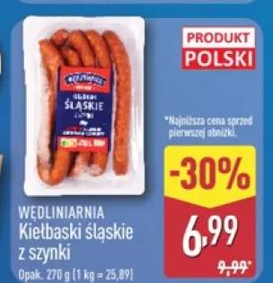 Kiełbaski śląskie z szynki Wędliniarnia