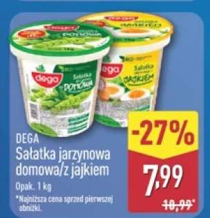 Sałatka jarzynowa z jajkiem Dega