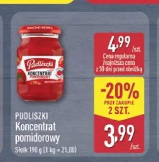 Koncentrat pomidorowy PUDLISZKI