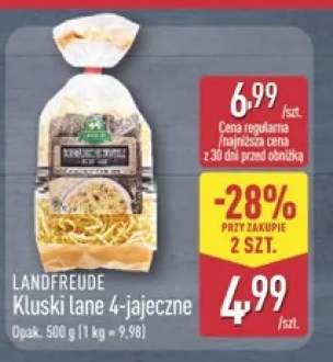 Kluski lane 4-jajeczne LANDFREUDE