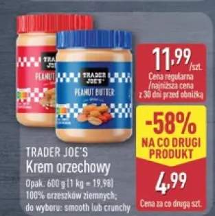Krem orzechowy TRADER JOE'S