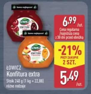Konfitura extra ŁOWICZ