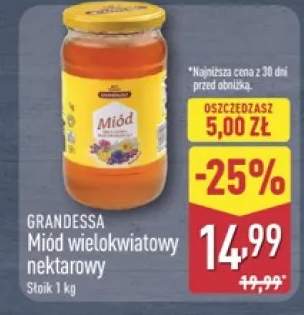 Miód wielokwiatowy nektarowy GRANDESSA