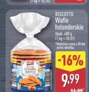 Wafle holenderskie BISCOTTO