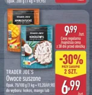 Owoce suszone ananas TRADER JOE'S