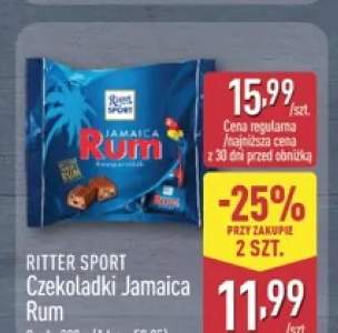 Czekoladki Jamaica Rum RITTER SPORT
