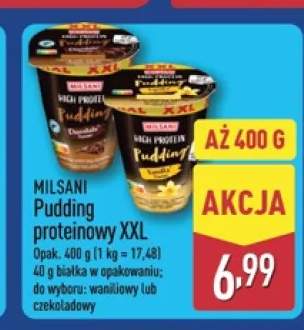 Pudding proteinowy XXL waniliowy Milsani
