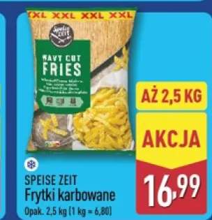 Frytki karbowane Speise Zeit