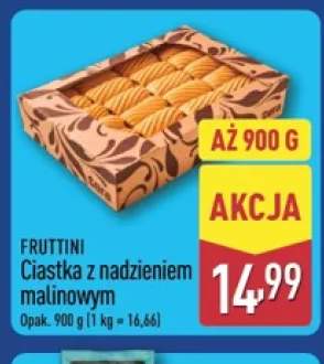 Ciastka z nadzieniem malinowym Fruttini