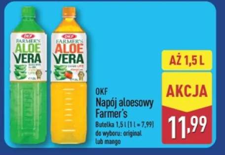 Napój aloesowy Farmer's OKF mango