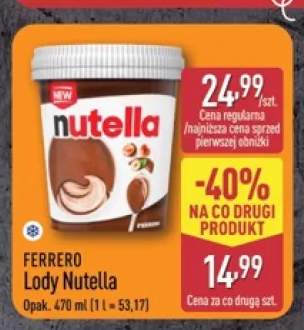 Lody Nutella Ferrero