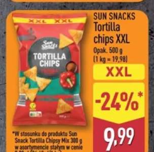 Tortilla chips XXL Sun Snacks