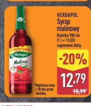 Syrop malinowy HERBAPOL