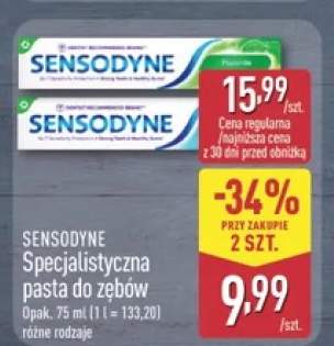 Specjalistyczna pasta do zębów Sensodyne