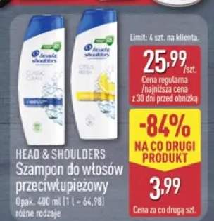 Szampon do włosów przeciwłupieżowy Head & Shoulders