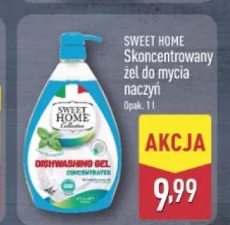 Skoncentrowany żel do mycia naczyń Sweet Home