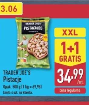 Pistacje Trader Joe's