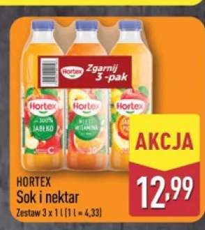 Sok i nektar HORTEX 3-pak 1l