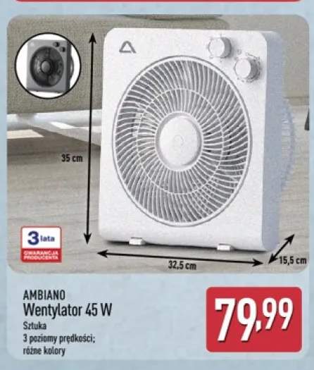 Wentylator AMBIANO 45W