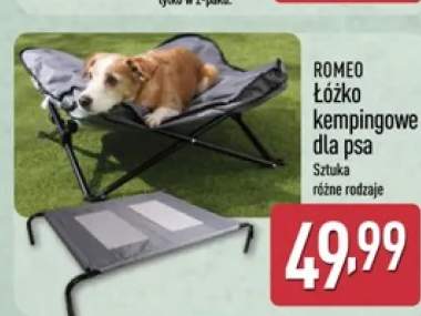 Łóżko kempingowe dla psa ROMEO
