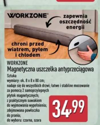 Magnetyczna uszczelka antyprzeciągowa WORKZONE