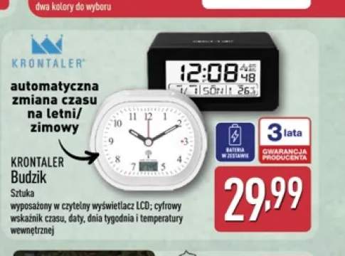 Budzik analogowy KRONTALER