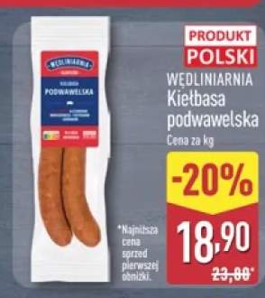 Kiełbasa podwawelska Wędliniarnia