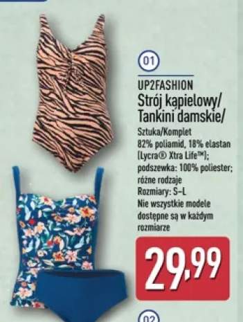 Strój kąpielowy i tankini damskie UP2FASHION