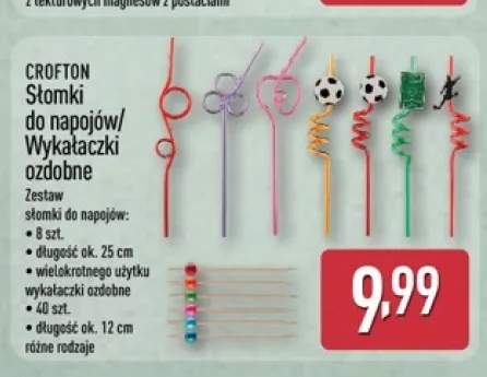 Słomki do napojów CROFTON 25cm