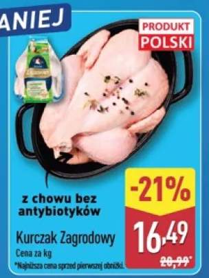Kurczak Zagrodowy z chowu bez antybiotyków