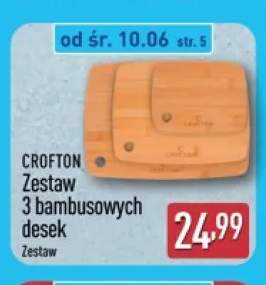 Zestaw 3 bambusowych desek CROFTON