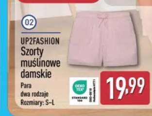 Szorty muślinowe damskie UP2FASHION