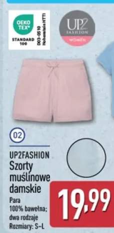 Szorty muślinowe damskie UP2FASHION