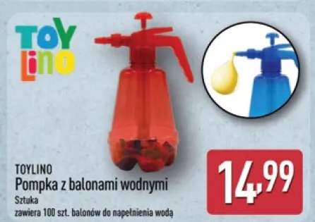 Pompka z balonami wodnymi TOYLINO