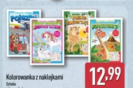 Kolorowanka z naklejkami