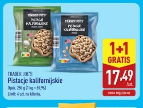 Pistacje kalifornijskie Trader Joe's
