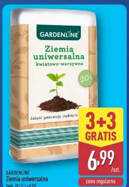 Ziemia uniwersalna kwiatowo-warzywna Gardenline