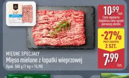 Mięso mielone z łopatki wieprzowej Mięsne Specjały