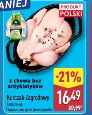 Kurczak Zagrodowy z chowu bez antybiotyków