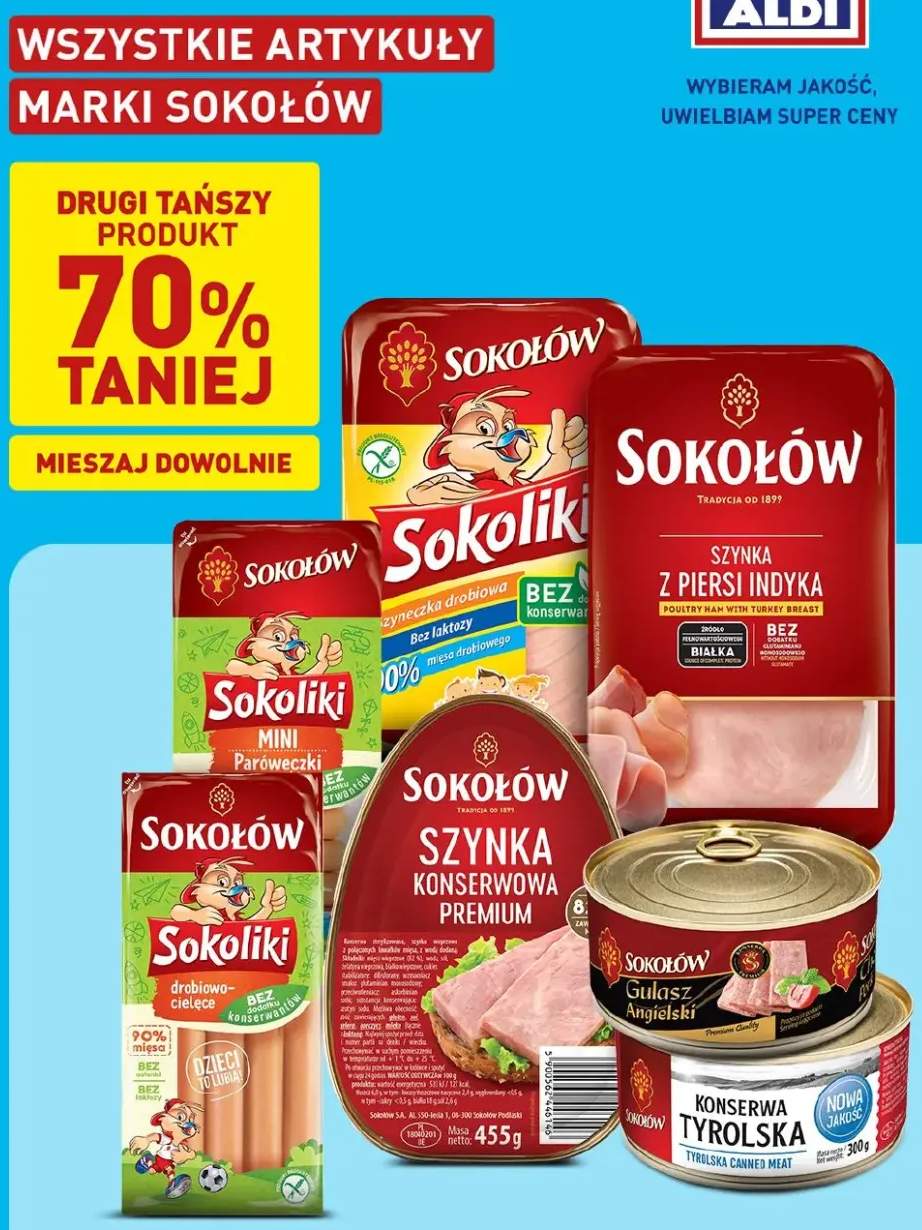 Szynka z piersi indyka Sokołów