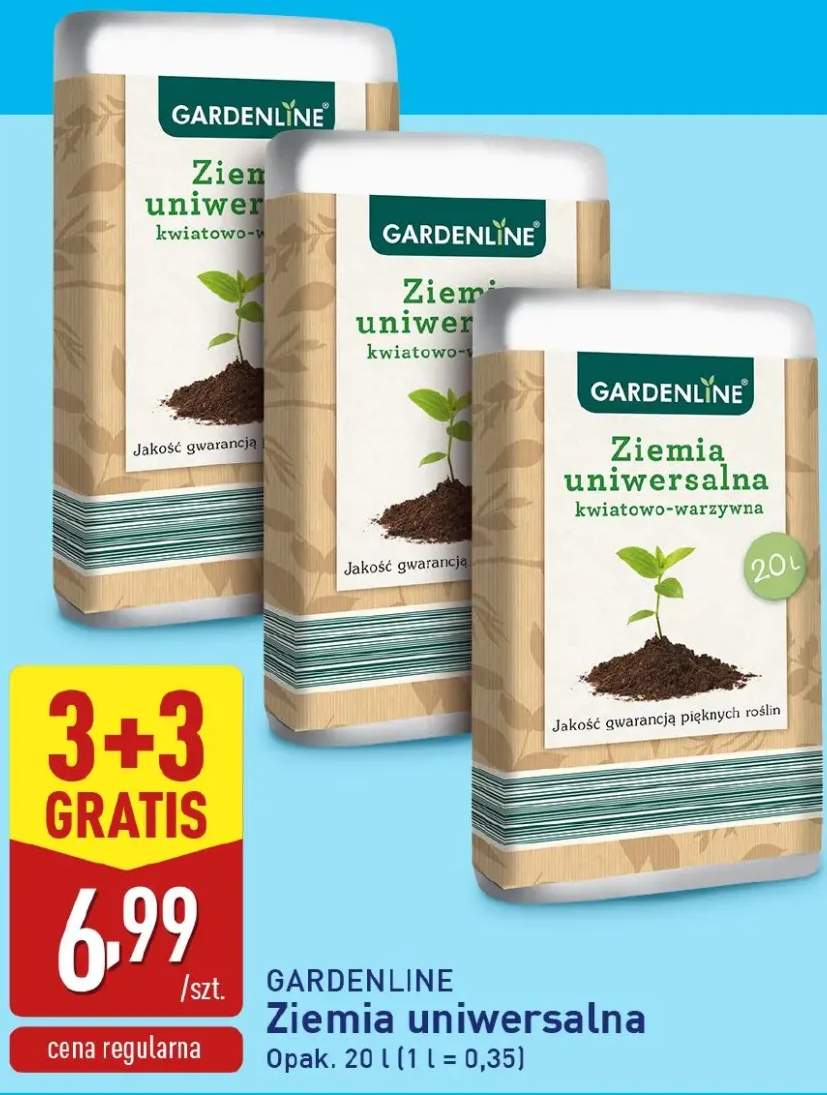 Ziemia uniwersalna kwiatowo-warzywna Gardenline