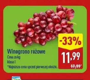Winogrono różowe