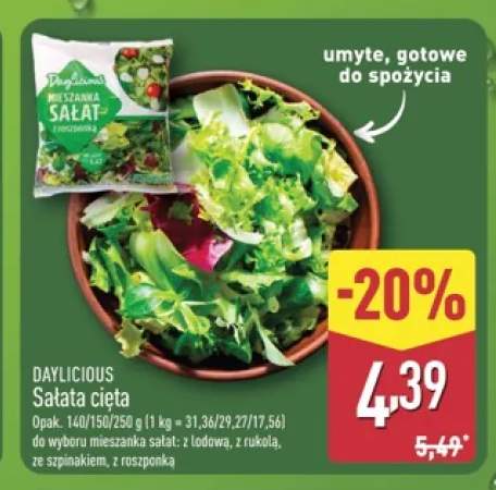 Sałata cięta Daylicious z rukolą