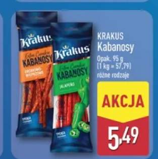 Kabanosy jalapeño Krakus