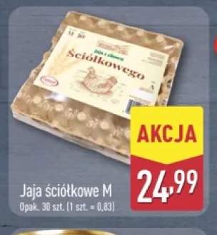 Jaja ściółkowe klasa M 30-pak